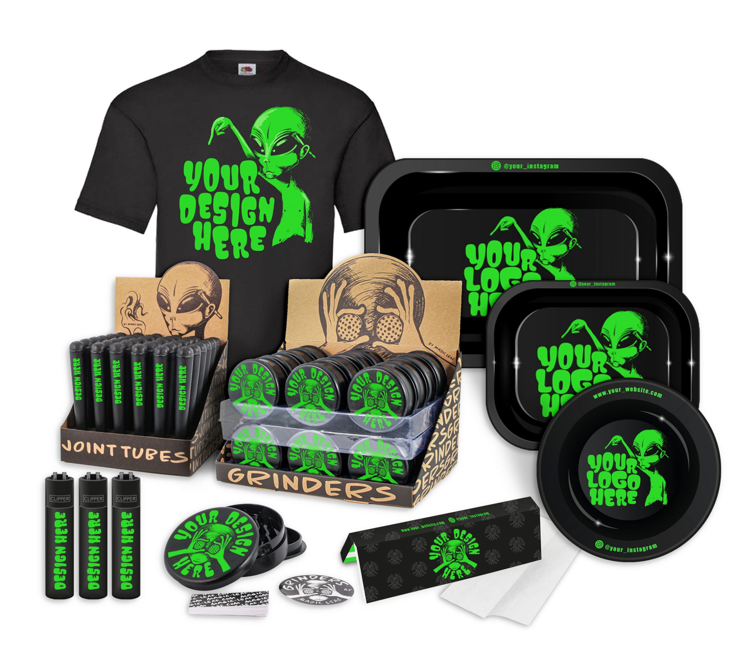 Delivery service accessory kits