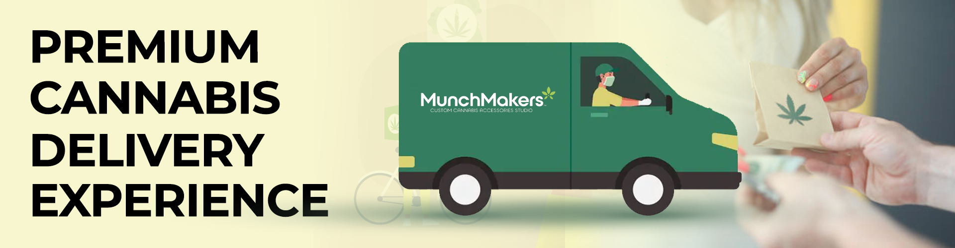 Premium cannabis delivery experience