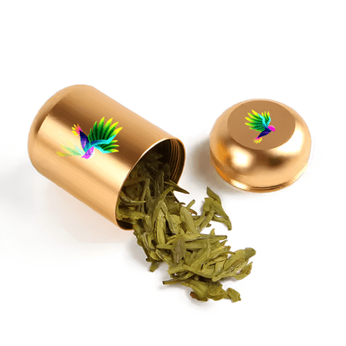 Custom round edges stash jar with smooth ergonomic design