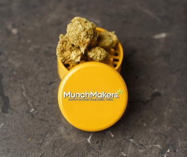 Custom Ceramic UltraGrind herb grinder with precision ceramic teeth