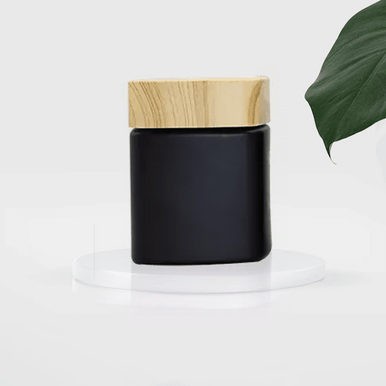 Frost stash jar showing elegant frosted finish and quality construction