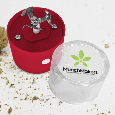 Custom ElectroGrind portable electric herb grinder for effortless grinding