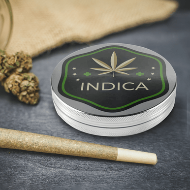 PhatBoy Lite grinder showing large 4-inch diameter and compact height