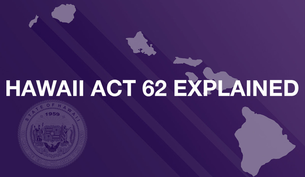 Hawaii Act 62 Explained