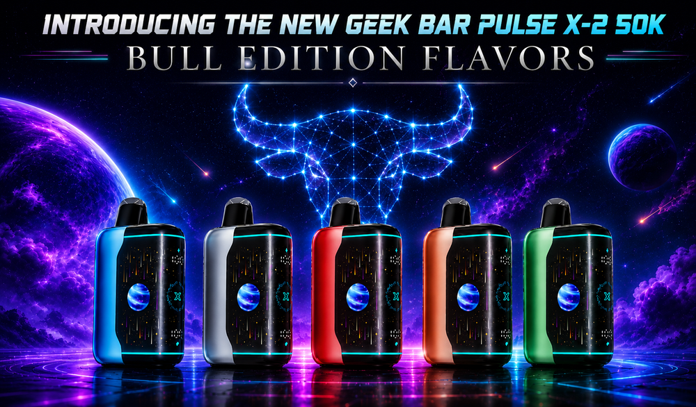 Introducing the New Geek Bar Pulse X 2 50K Bull Edition