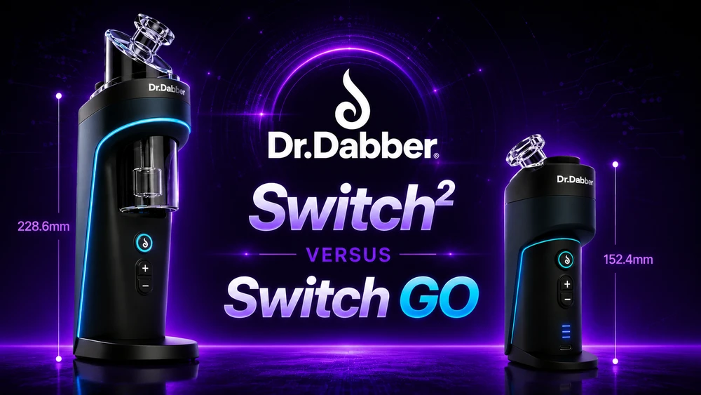 What is the Difference: Dr. Dabber Switch 2 versus Dr. Dabber Switch Go