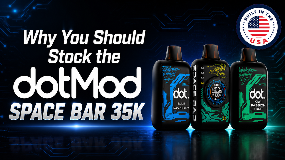 Why Your Vape Shop Should Stock the DotMod Space Bar 35K