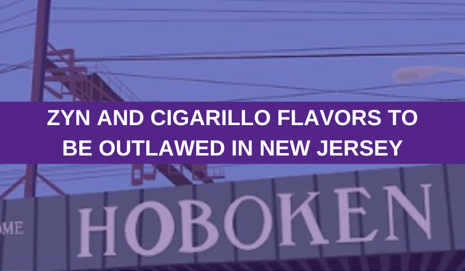 ZYN And Cigarillo Flavors to be Outlawed in New Jersey