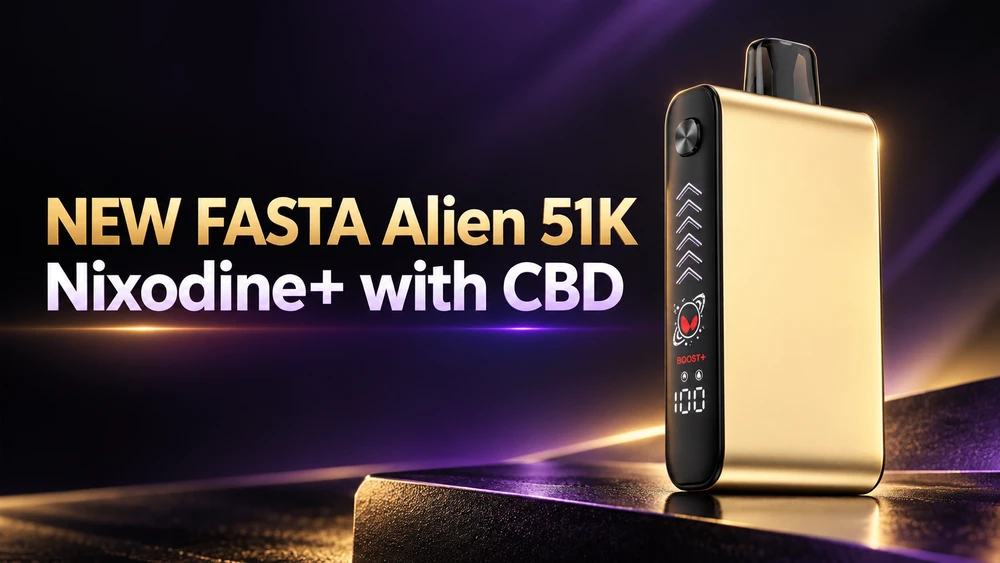 NEW FASTA Alien 51K Nixodine+ with CBD 