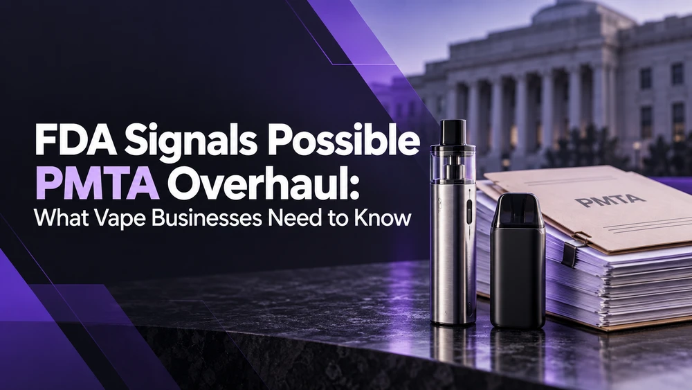 FDA Signals Possible PMTA Overhaul: What Vape Businesses Need to Know 