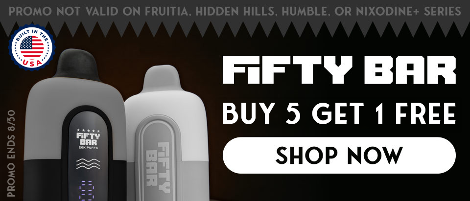 Fifty Bar Bogo promotion. Buy 5 Get 1 Free. Click here to shop now.