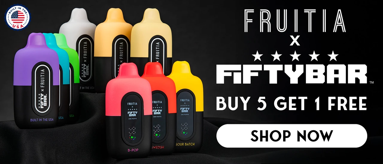 Fifty Bar Fruitia Buy 5 Get 1 Free Deal 