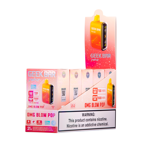 geek bar pop flavor OMG Pulse Wholesale Vapes Select Flavor ::Mango Ice orange fcuking fab Sky Walker Geek Bar