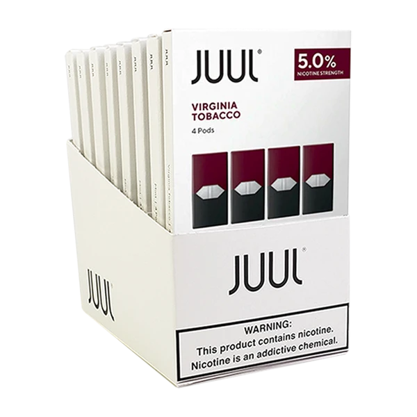 virginia tobacco juul pods Wholesale JUUL2 Pods Virginia Tobacco White Peach Raspberry Each pod delivers ~200 Nicotine Strength::3% (30mg)