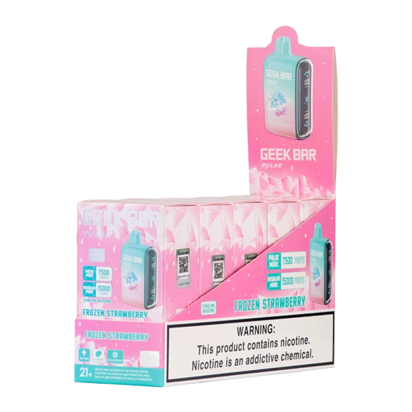 geek bar pulse strawberry ice Frozen (Frozen Edition) Planet Edition Flavor:Berry Bliss (Cancer) Black Cherry | Geek