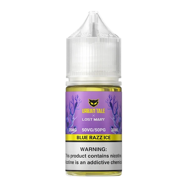 urban tale lost mary vape Blue Raz Ice X Juice Wholesale Flavor:Knock Out Blend - Slurricane (Indica) Blue Slushie Keep It flavour_fruit