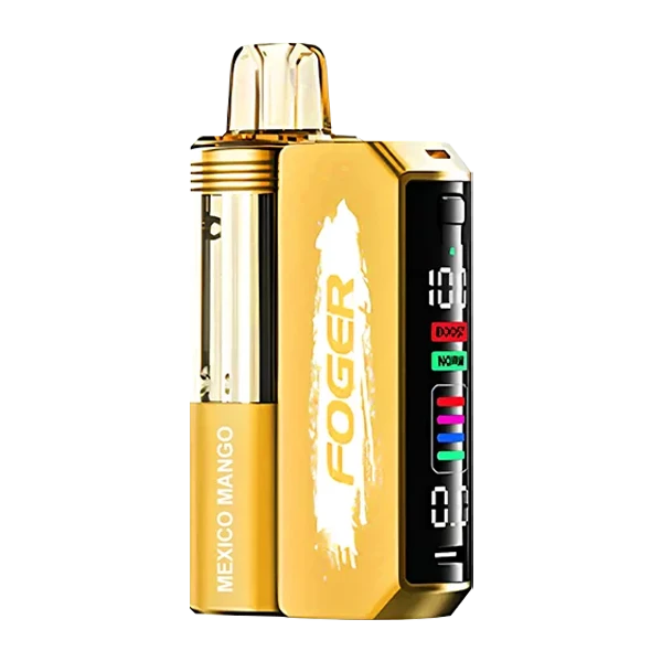 can i bring a disposable vape to mexico Mango FOGER Switch Pro Kit Flavor:Sour Peach Rings Clementine Lime Premium CBD Vapes |