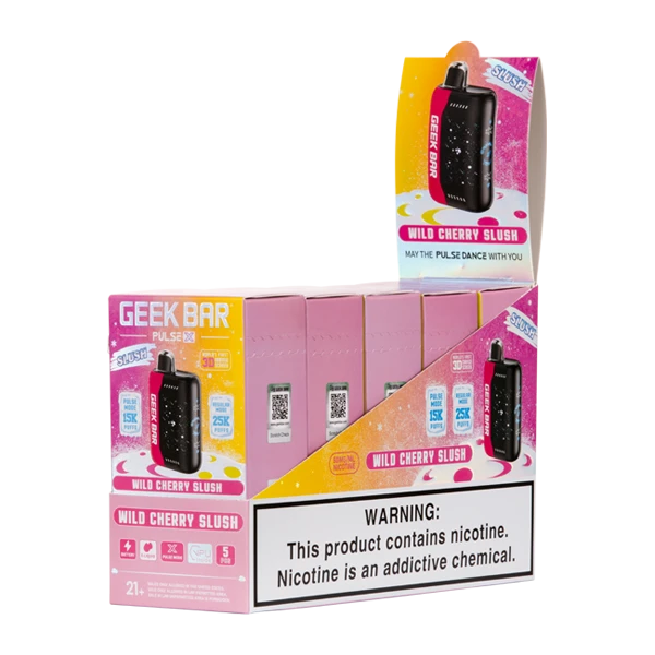 cherry slush vape juice Wild Geek Bar X 25K Slush Edition Flavor:Nectarine Silverback Juice Co. Element Vape Giftly Beat the heat