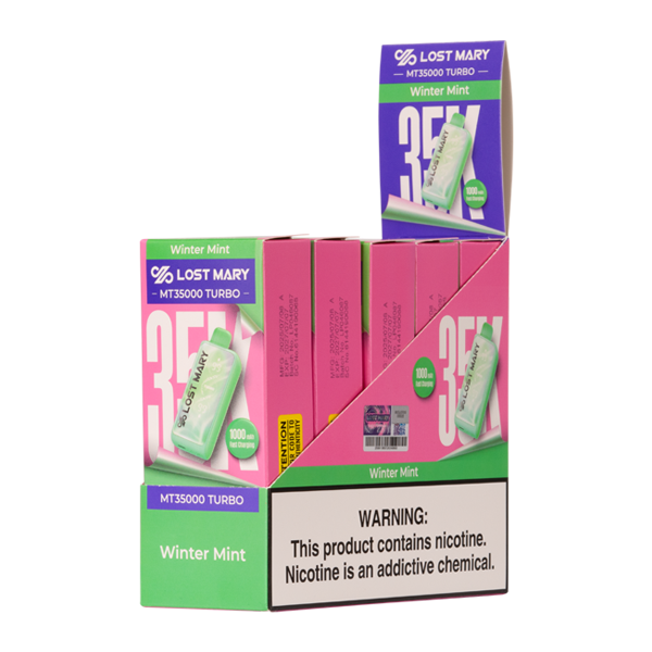 winter mint lost mary vape MT35K TURBO flum mello disposable vape hayati juicy peach Flavor:Vanilla Custard