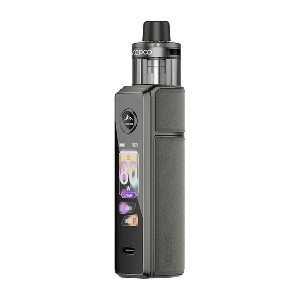 voopoo drag plus pro X3 Kit Color:Black Bones Flashing Blue Light Caliburn RELX Refill Pods