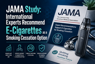 JAMA Study: International Experts Recommend E-Cigarettes as a Smoking Cessation Option 