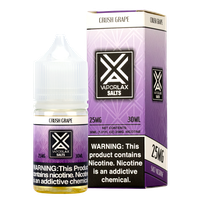 Browse wholesale Crush Grape flavored vape juice in 25mg & 50mg, made by VaporLax