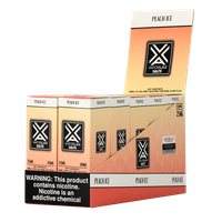 Browse bulk Peach Ice e liquid from VaporLax, nicotine salts available in 25mg & 50mg