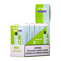 Miami Mint OFF STAMP SW9000 Disposable Vape 5-Pack For Wholesale