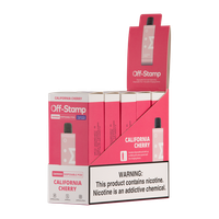 California Cherry OFF STAMP SW9000 Disposable Vape 5-Pack For Wholesale
