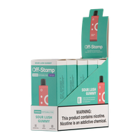 Sour Lush Gummy OFF STAMP SW9000 Disposable Vape 5-Pack For Wholesale