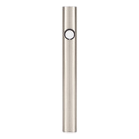 A stainless steel vape pen for concentrates, the Silver Slim Preheat