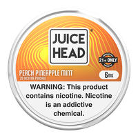 Peach Pineapple Mint Juice Head Nicotine Pouch 6mg for wholesale