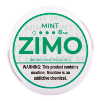 Mint Zimo Nicotine Pouches 8mg for Wholesale