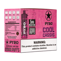 Cool Cassis Pyro Vape 10-Pack for Wholesale