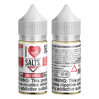 Juicy Apples vape juice by I Love Salts, available for online ordering for your vape shop