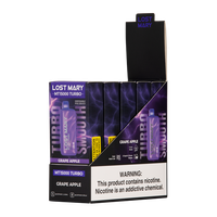 Grape Apple Lost Mary MT15000 Turbo 5 Pack Wholesale Vape