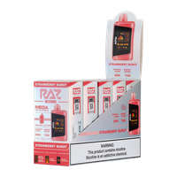 Strawberry Burst RAZ DC25000 Vape 5-Pack For Wholesale