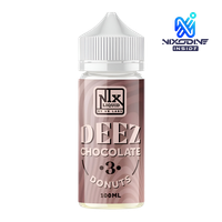 DEEZ Chocolate Donuts NIX Liquids for Wholesale