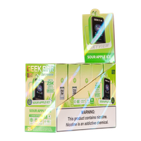 Sour Apple Ice Geek Bar Skyview Vape 5-Pack for Wholesale