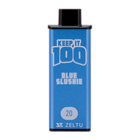 Blue Slushie Keep It 100 Zeltu X3 Pods 20mg for wholesale