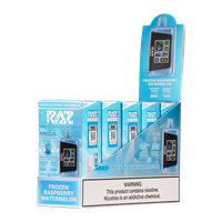 Frozen Raspberry Watermelon RAZ DC25000 Vape 5 pack