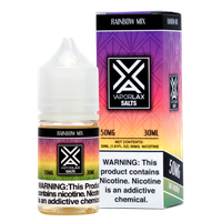 Shop bulk Rainbow Mix flavored vape juice from VaporLax, available in 25mg & 50mg