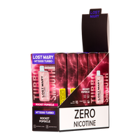5 Pack of Rocket Popsicle LOST MARY MT15000 TURBO ZERO Nicotine