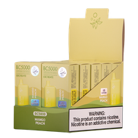 Mango Peach Elf Bar BC5000 Vape for Wholesale 10-Pack