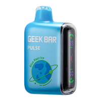Blue Razz Ice Geek Bar Pulse ZERO Nicotine for Wholesale