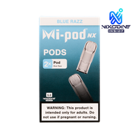 Blue Razz MI-POD NX 2pk Pods for Wholesale