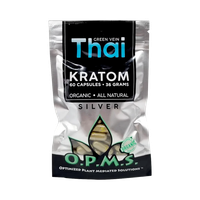 Green Vein Thai OPMS Silver Capsules