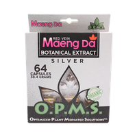 Red Vein Maeng Da OPMS Silver Blister Capsules