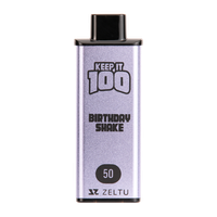 Birthday Shake Keep It 100 Zeltu X3 Pod 50 for wholesale