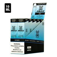 The iced fruits flavor of Sirius Disposables, a high end disposable vape with over 2200 puffs per device
